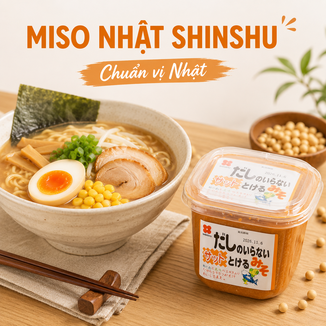 SHINSHU JAPANESE MISO PASTE – MADE IN JAPAN