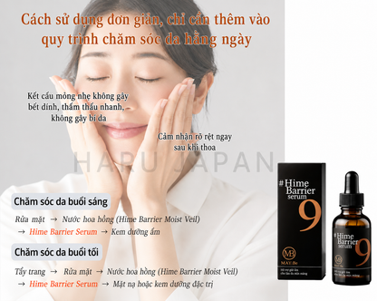 MAY.BE HIME BARRIER SERUM 9 - MADE IN JAPAN
