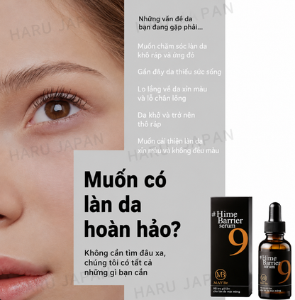 MAY.BE HIME BARRIER SERUM 9 - MADE IN JAPAN