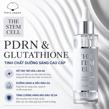 THE STEM CELL PREMIUM PDRN & GLUTATHIONE SERUM - MADE IN JAPAN