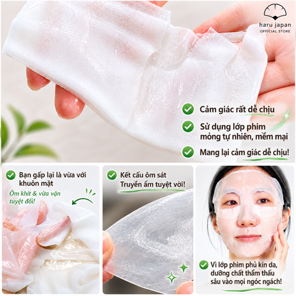 MITOMO SOY BEAN ESSENCE MASK - MADE IN JAPAN