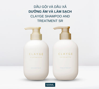 Clayge Care Spa – Shampoo & Treatment Set – “A Relaxing Spa for Your Hair, Right at Home”