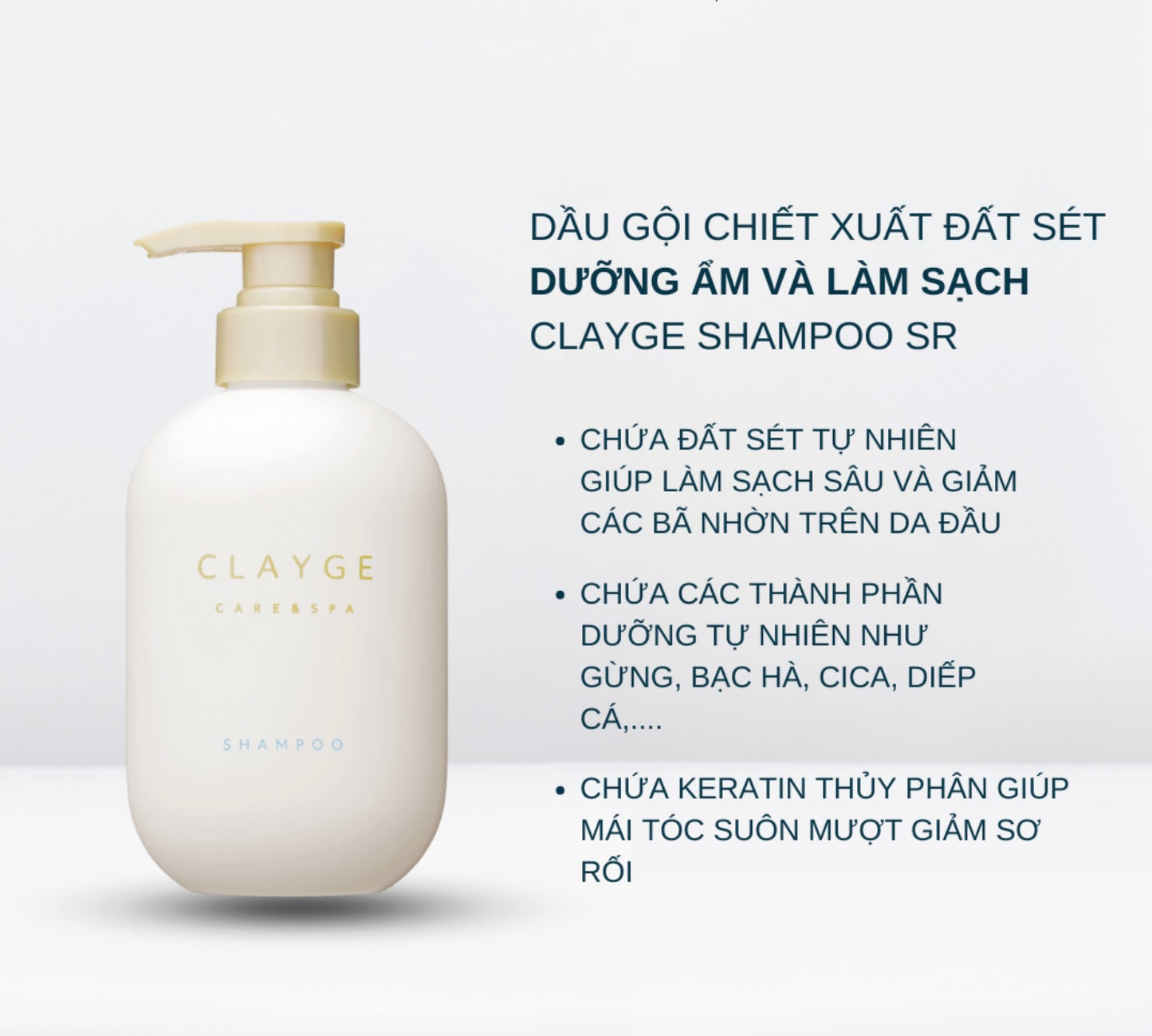 Clayge Care Spa – Shampoo & Treatment Set – “A Relaxing Spa for Your Hair, Right at Home”
