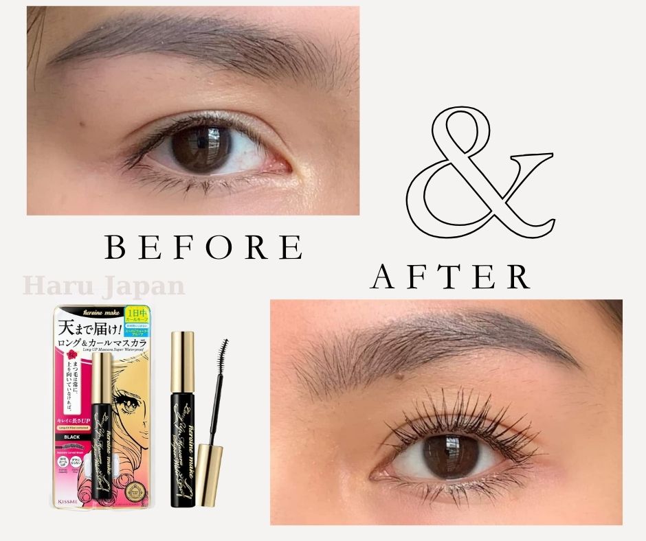 KISS ME Heroine Make Long & Curl Mascara Super Waterproof – Made in Japan