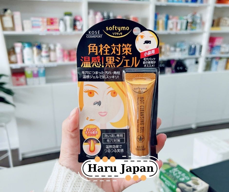 Kose Softymo Hot Cleansing Gel – Warming Gel to Melt Away Sebum & Blackheads