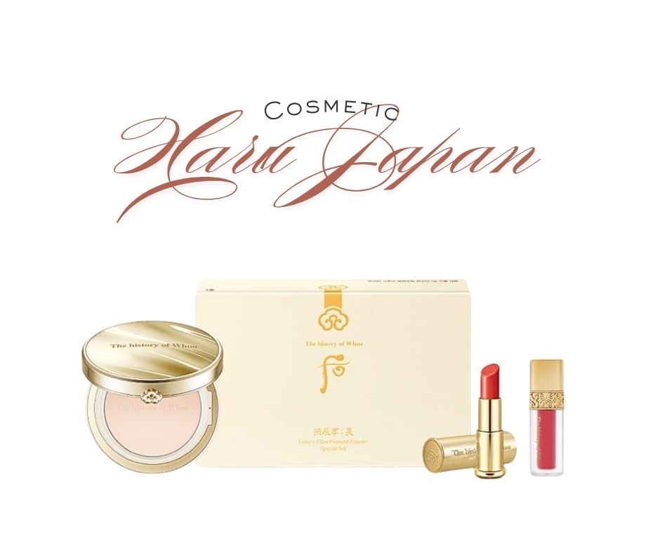 💎 The History of Whoo Gongjinhyang Mi Luxury Glow Pressed Powder Pact SPF30/PA++ Set