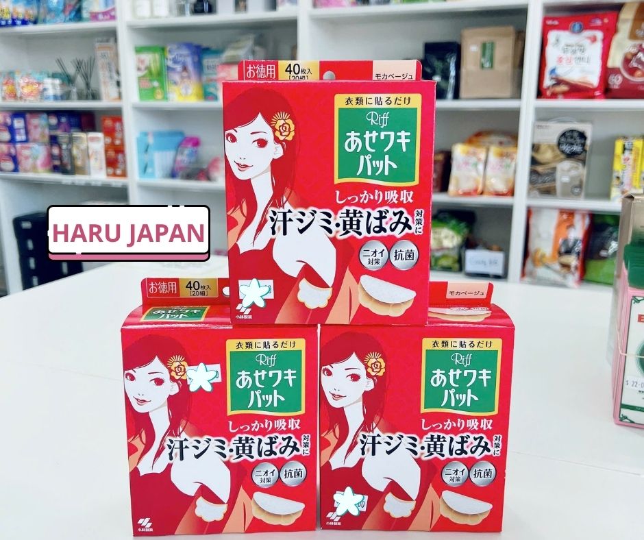✨ Riff Underarm Sweat Pads – Made in Japan