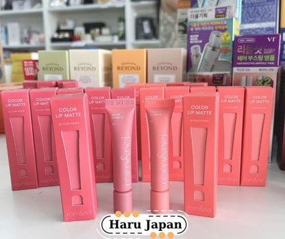 💋 Rom&nd Color Lip Matte – Soft Velvet Mud Matte Lip Cream 🇰🇷