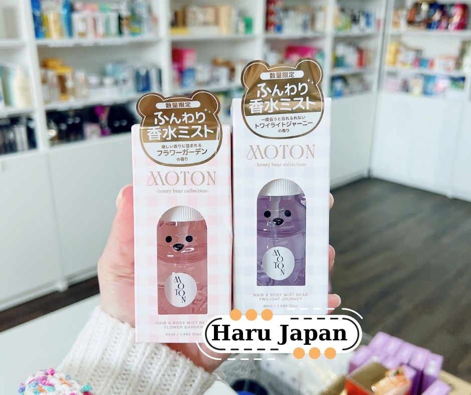 🐻 MOTON Honey Bear Collection – Hair & Body Mist