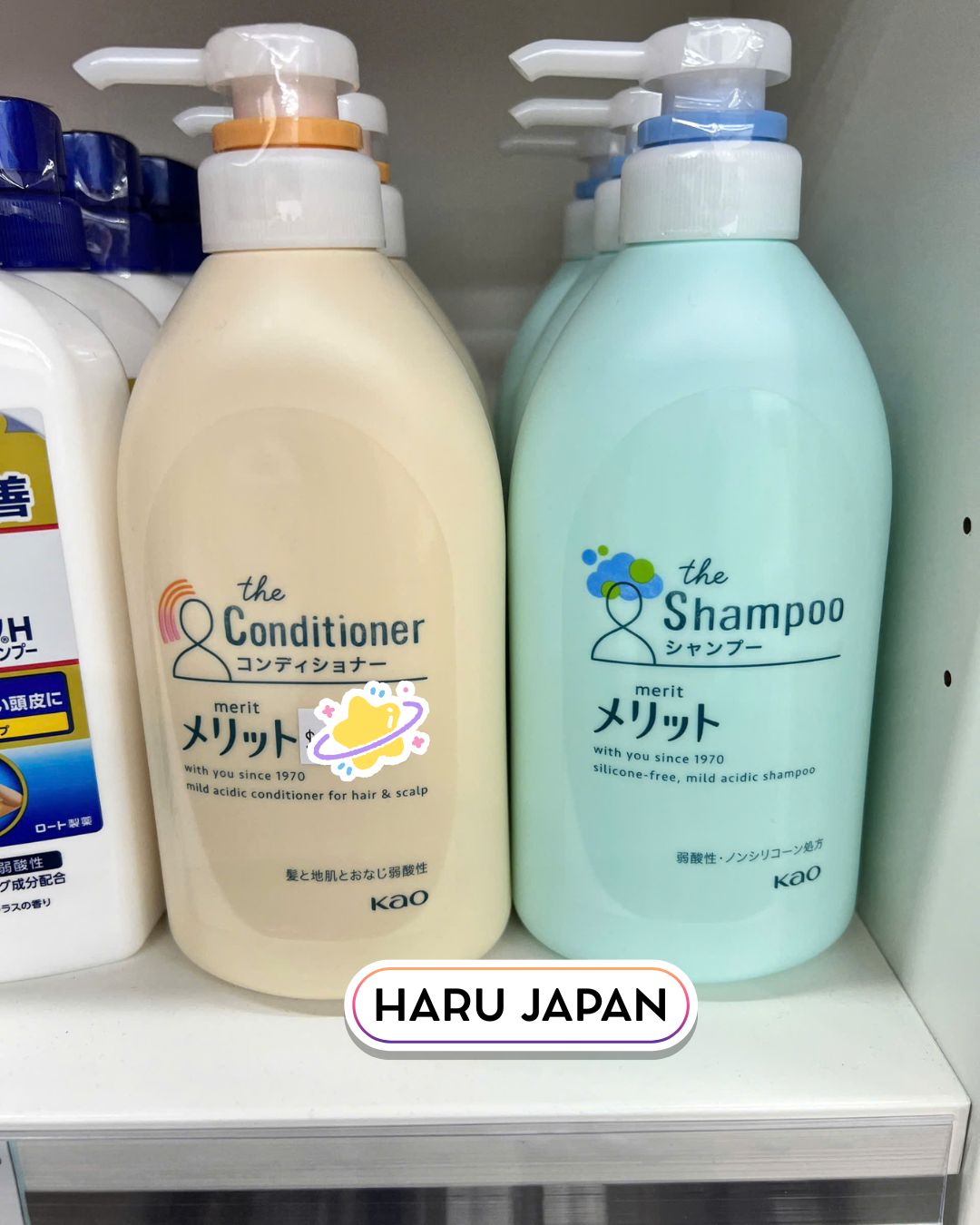 Bộ gội xả Kao Merit – Dịu nhẹ từ da đầu đến ngọn tóc