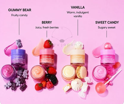 LANEIGE LIP SLEEPING MASK EX BERRY - MADE IN KOREA