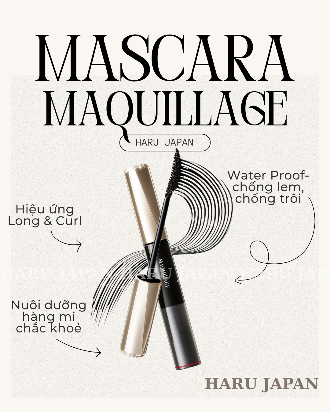 Maquillage Dramatic Essence Mascara (Long & Curl) – BK990