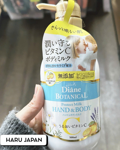 iane Botanical Protect Milk Hand &amp; Body Vitamin C – Made In Japan (500ml)