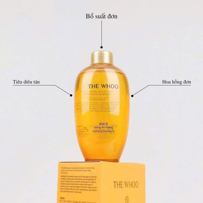 Dầu tẩy trang Đông y The Whoo Gong Jin Hyang Clarifying Cleansing Oil