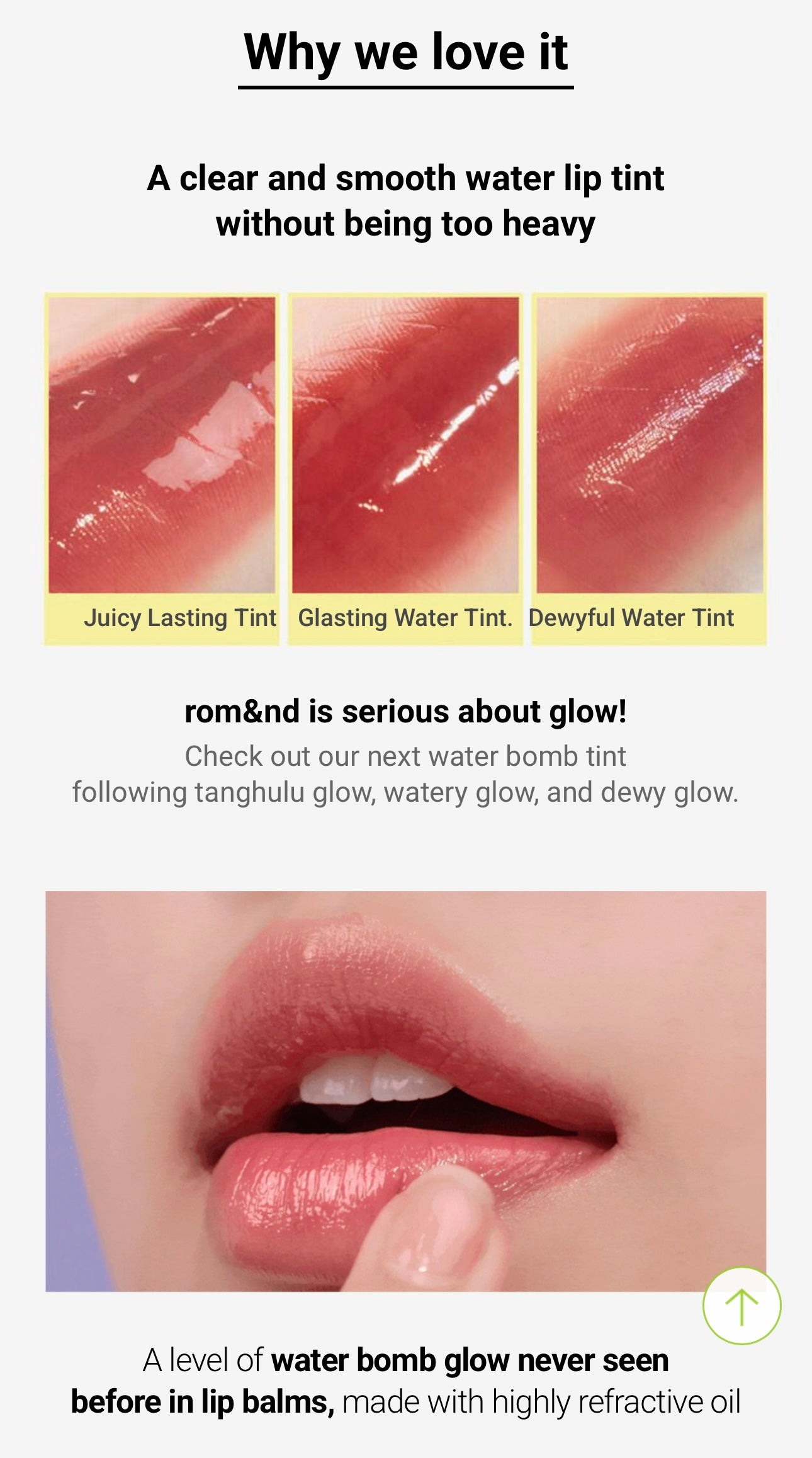💋 Rom&nd Glasting Melting Balm – Vegan Tinted Lip Balm 3.5g 🇰🇷