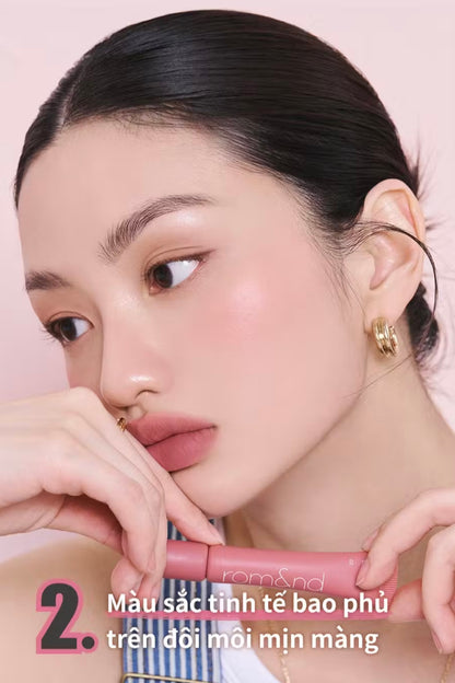 💋 Rom&nd Color Lip Matte – Soft Velvet Mud Matte Lip Cream 🇰🇷