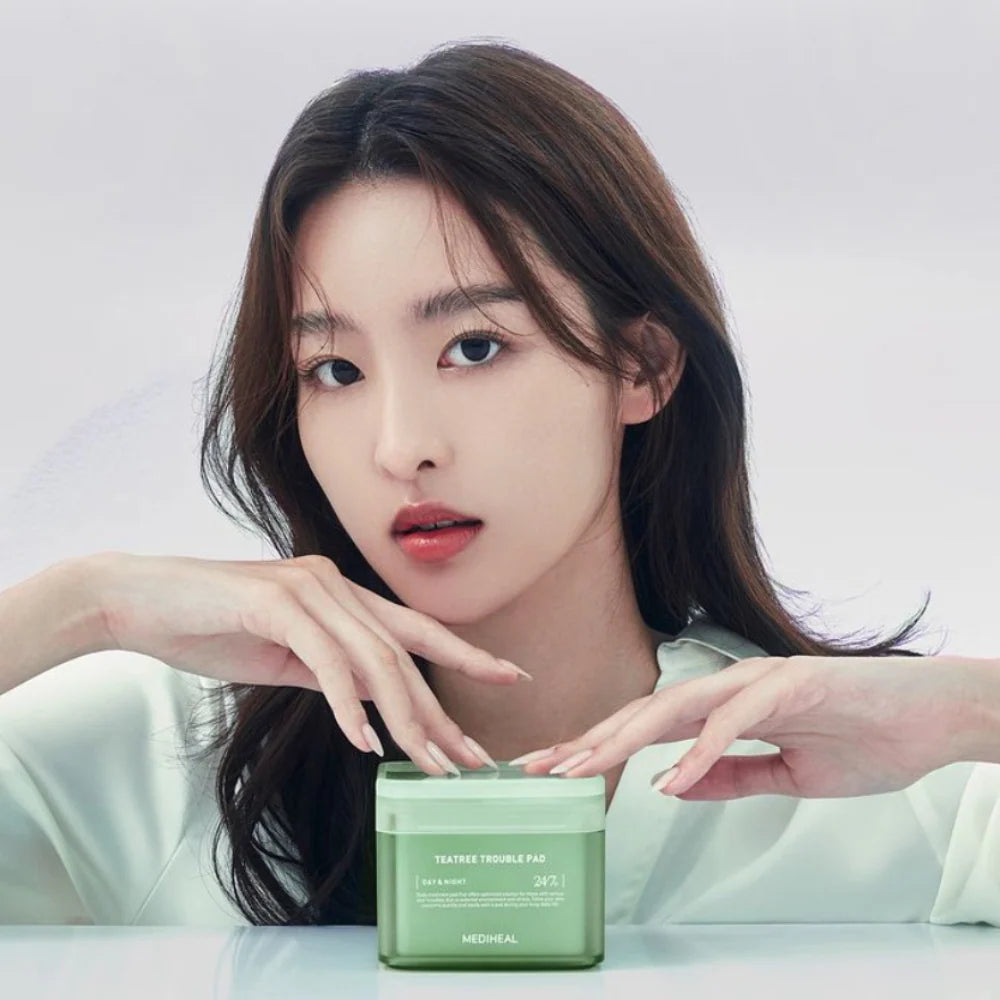🌿 Mediheal Tea Tree Trouble Pad – Made in Korea