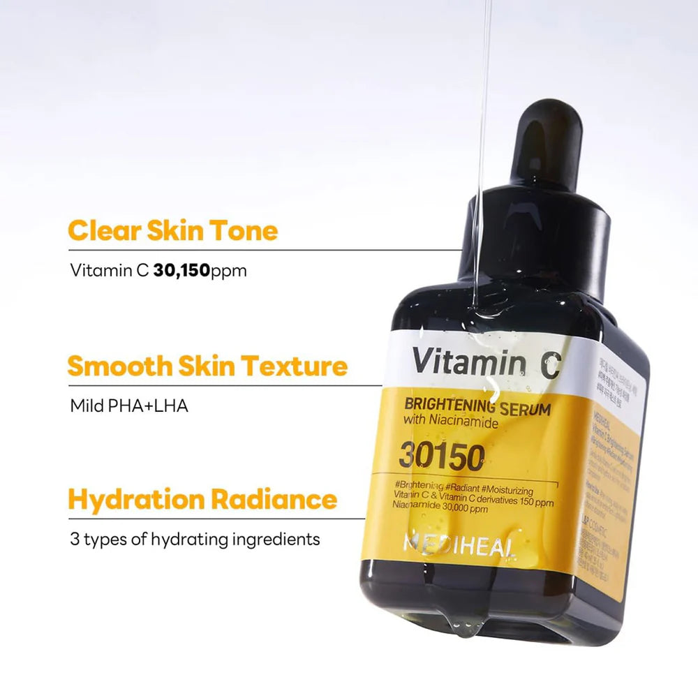 MEDIHEAL VITAMIN C BRIGHTENING SERUM - MADE IN KOREA