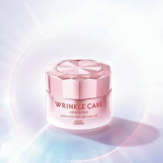 KOSE GRACE ONE WRINKLE CARE WHITE MOIST GEL CREAM - MADE IN JAPAN