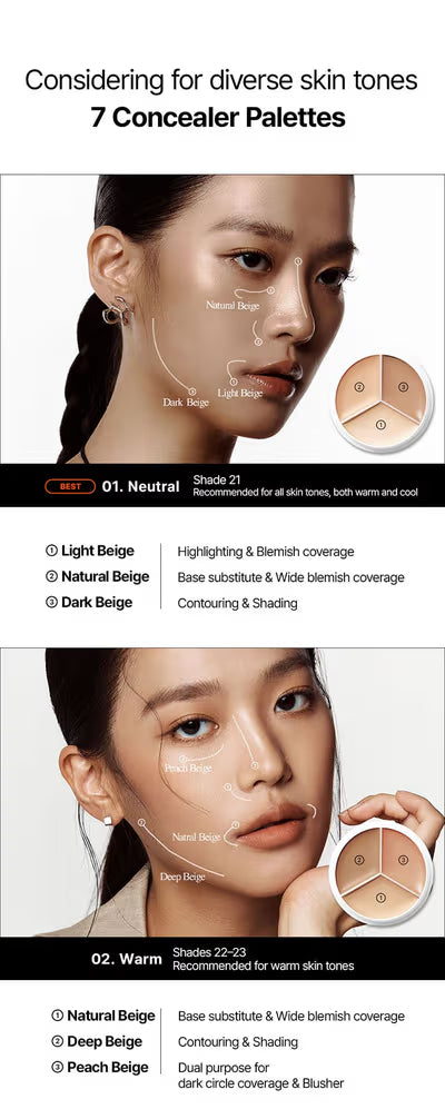 TFIT COVER UP PRO CONCEALER - Made in Korea