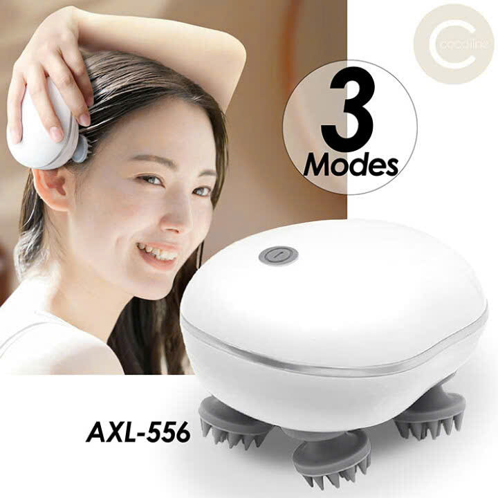 PURE SCALP CARE AXL-556 SCALP MASSAGER – SPA-QUALITY RELAXATION AT HOME
