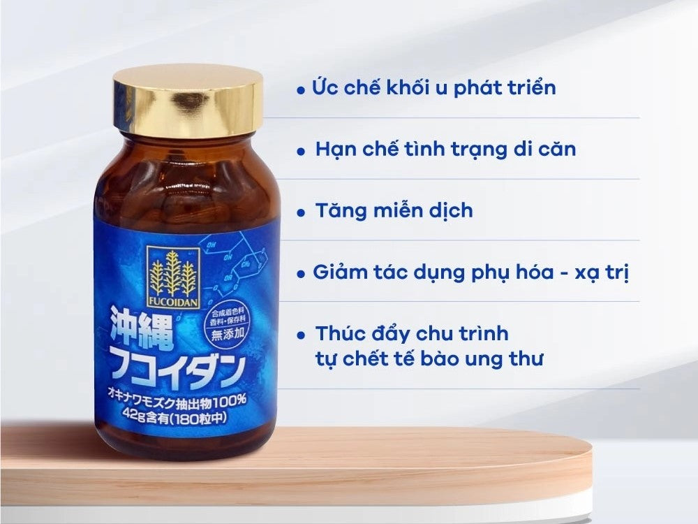🌊 Okinawa Fucoidan 100% Mozuku Extract – Immune Support & Cancer Prevention