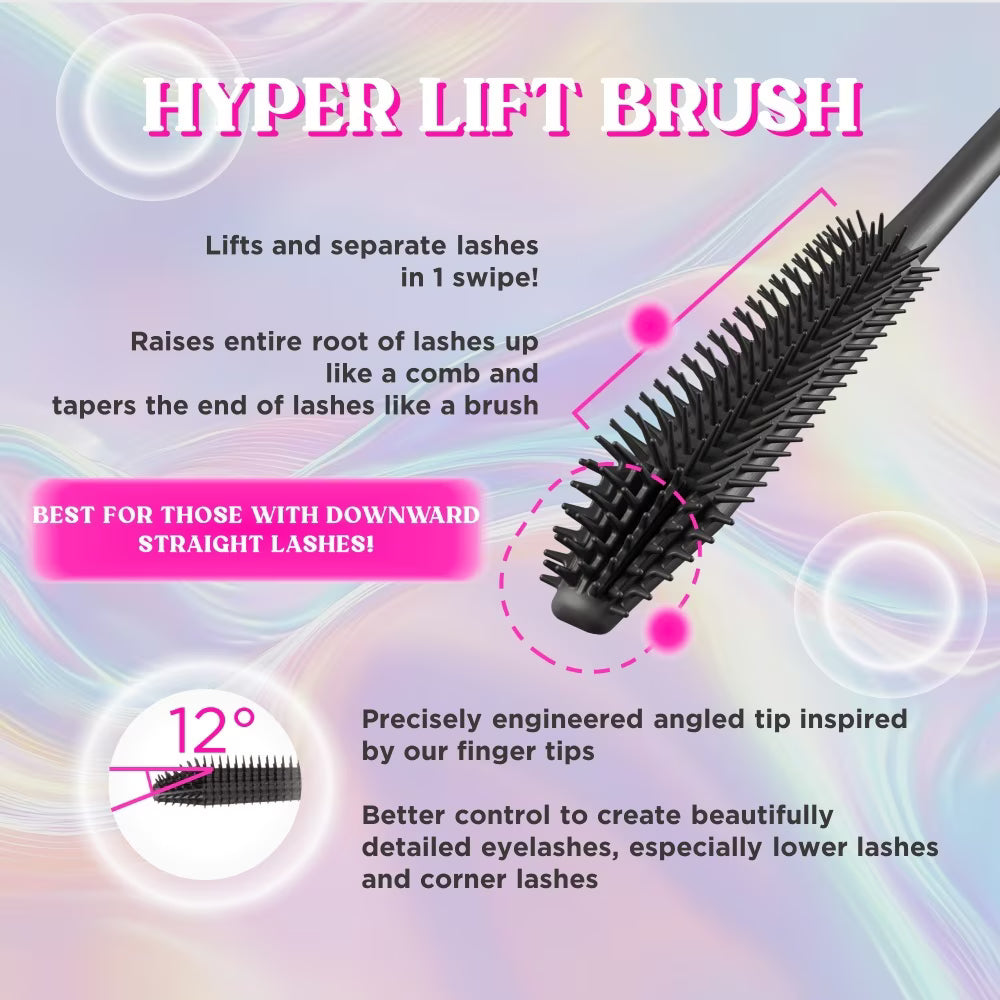 Kiss Me Heroine Make Lash Hype Mascara – For Long, Defined & Curled Lashes