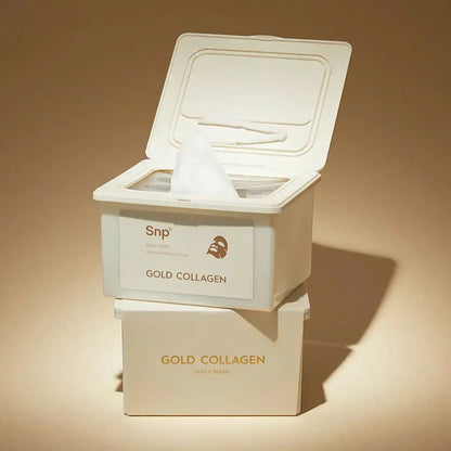 SNP Gold collagen daily mask 30 sheets