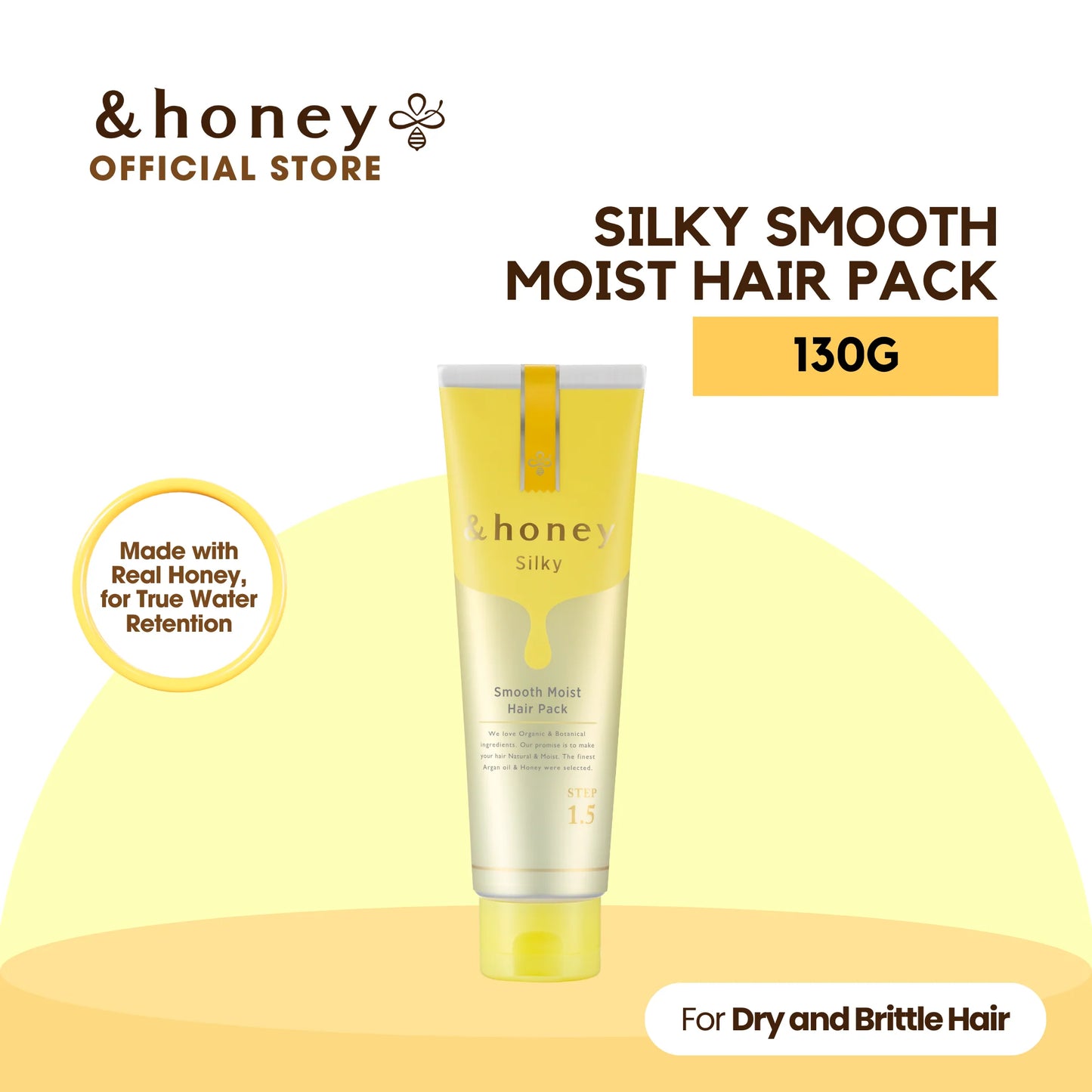 &Honey Silky Smooth Moisture Hair Pack