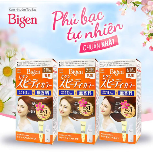 Thuốc nhuộm tóc Bigen Speedy Color – Made in Japan