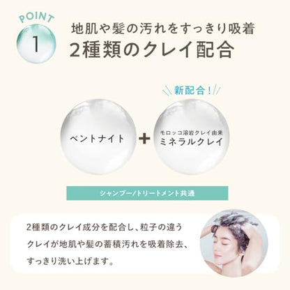 Clayge Care Spa – Shampoo & Treatment Set – “A Relaxing Spa for Your Hair, Right at Home”