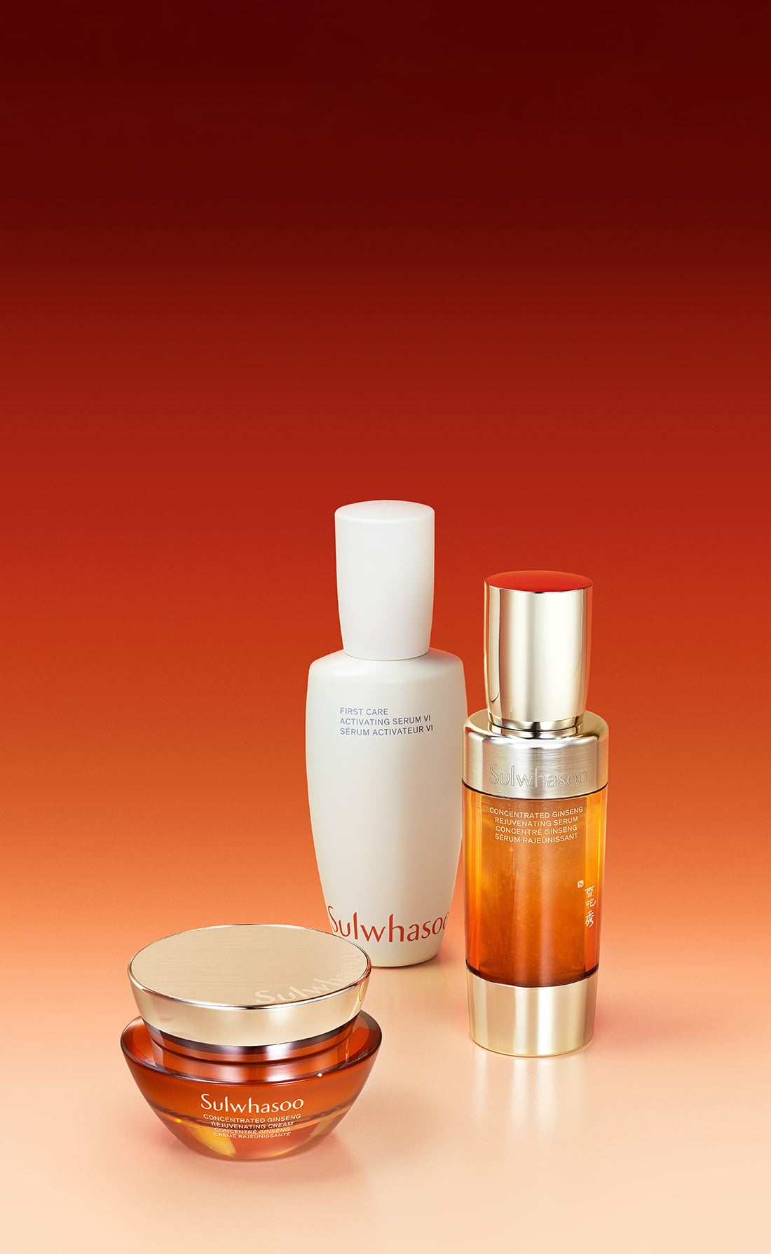 SULWHASOO CONCENTRATED GINSENG REJUVENATING CAPSULE SERUM SPECIAL SET - Made in Korea