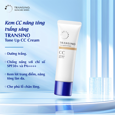 TRANSINO Tone Up CC Cream – Brighten & Protect Your Skin Daily
