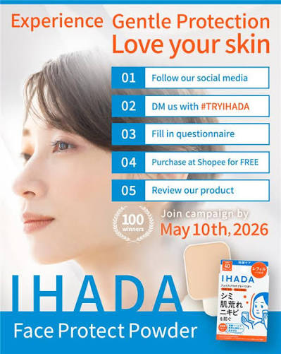 Shiseido IHADA Face Protect Powder - Made in Japan