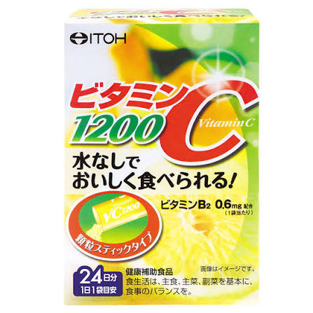 ITOH VITAMIN C 1200MG 24 DAYS SUPPLY – MADE IN JAPAN