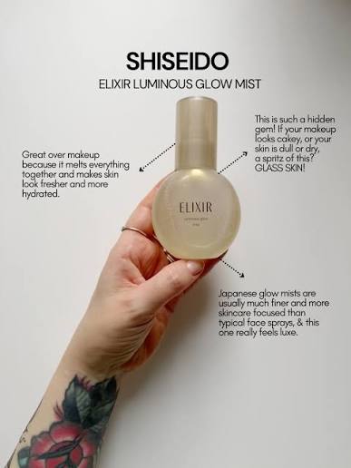 Elixir Superieur Luminous Glow Mist 80ml - Made in Japan