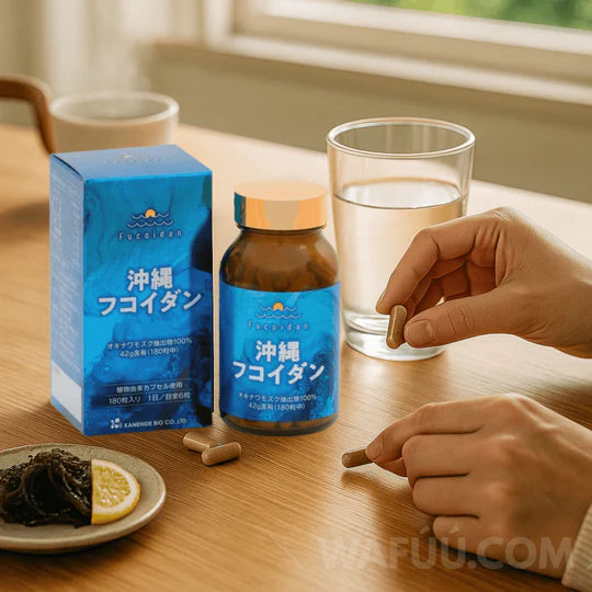 🌊 Okinawa Fucoidan 100% Mozuku Extract – Immune Support & Cancer Prevention