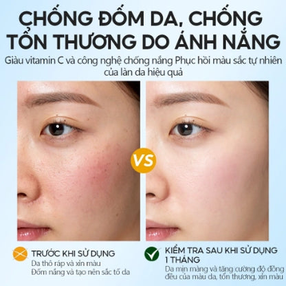 Vitano C Tone Up UV Serum SPF50+ PA++++ - Made in Japan