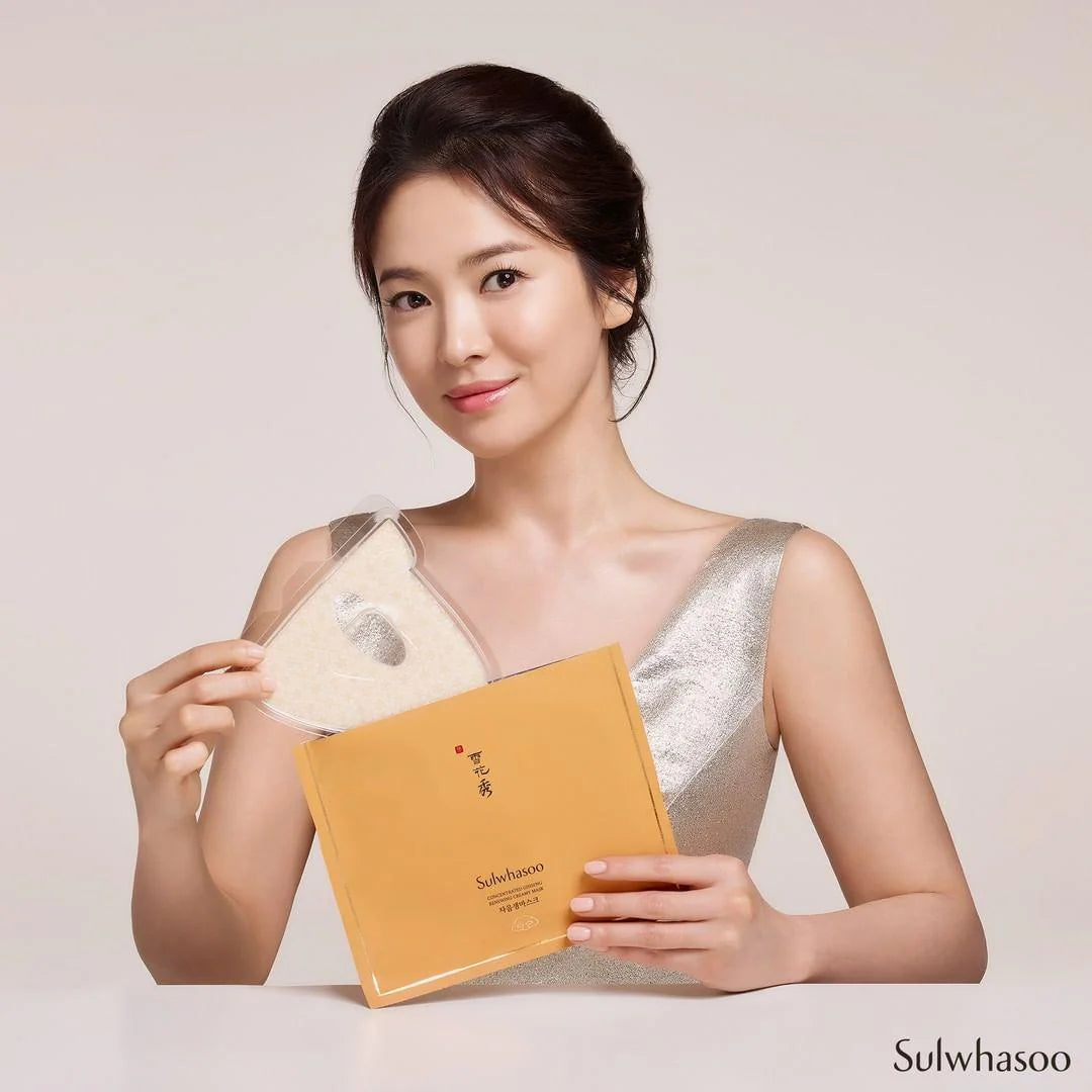SULWHASOO CONCENTRATED GINSENG RENEWING CREAMY MASK EX - Made in Korea