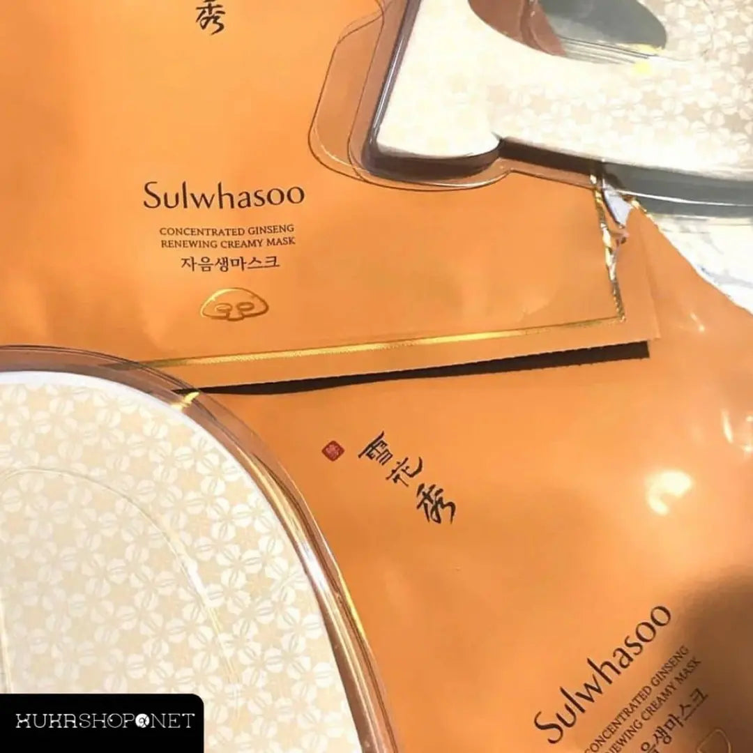 SULWHASOO CONCENTRATED GINSENG RENEWING CREAMY MASK EX - Made in Korea