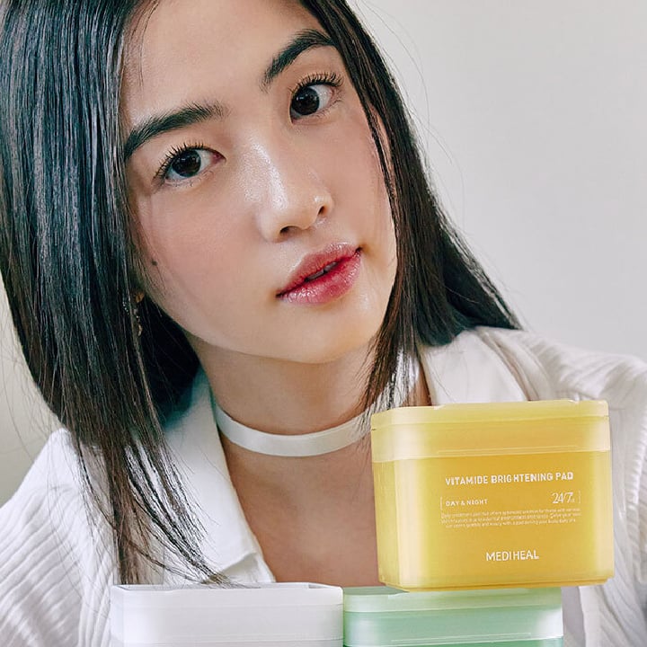 ☀️ Mediheal Vitamide Brightening Pad – Made in Korea