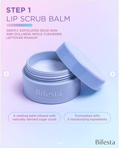 BIFESTA LIP SCRUB BALM - MADE IN JAPAN