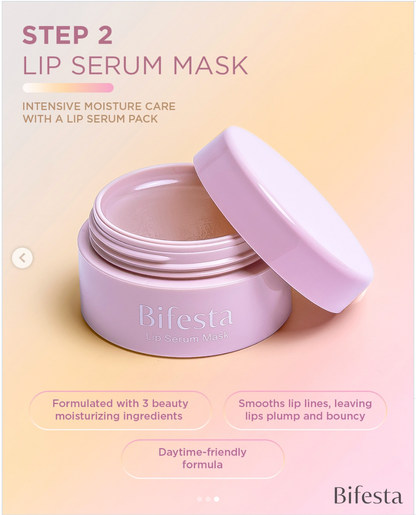 BIFESTA LIP SERUM MASK - MADE IN JAPAN