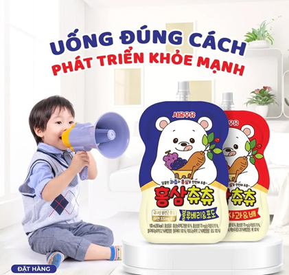 Korean Red Ginseng ChuChu – Immune Support for Children 3+