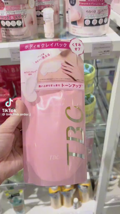 🌸 TBC White Body Pack Soap – Japan Edition Brightening Body Wash & Pack