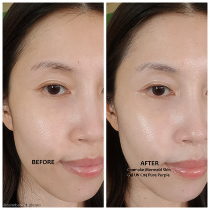 ☀️ Canmake Mermaid Skin Gel UV – Pure Purple Edition (Face & Body) SPF50+ PA++++ 💜✨