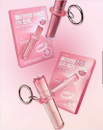💋 Rom&nd The Juicy Lasting Tint – Glossy, Candy-Like Lips 🇰🇷