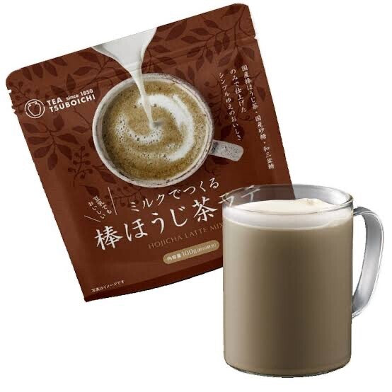 Tsuboichi Hojicha Latte Mix – The Warm, Roasted Aroma of Tea Blended with Milk