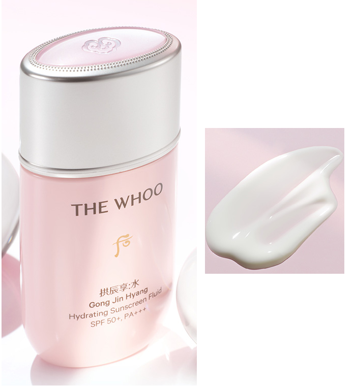THE WHOO HYDRATING SUNSCREEN FLUID SPECIAL SET - MADE IN KOREA