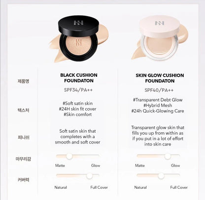 HERA BLACK CUSHION FOUNDATION - MADE IN KOREA